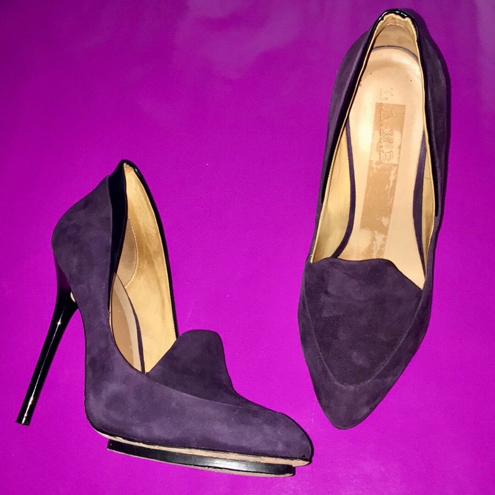 L.A.M.B. Platform pumps